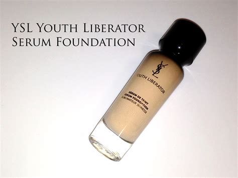 serum yves saint laurent youth liberator|ysl youth serum foundation.